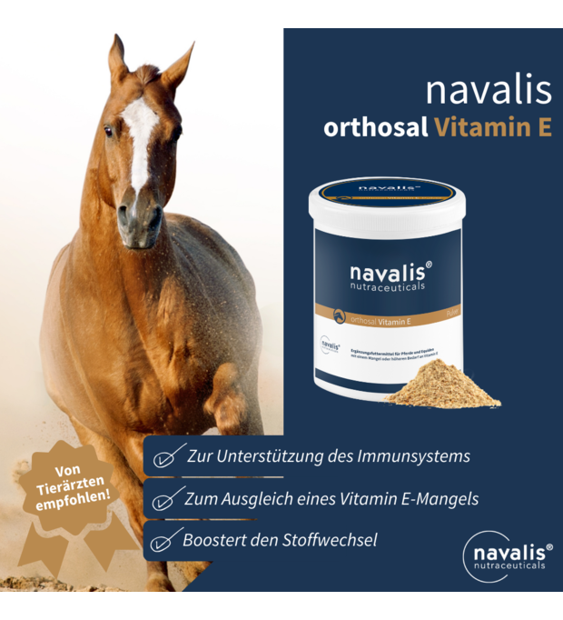navalis orthosal Vitamin E horse 750 g Bild 2