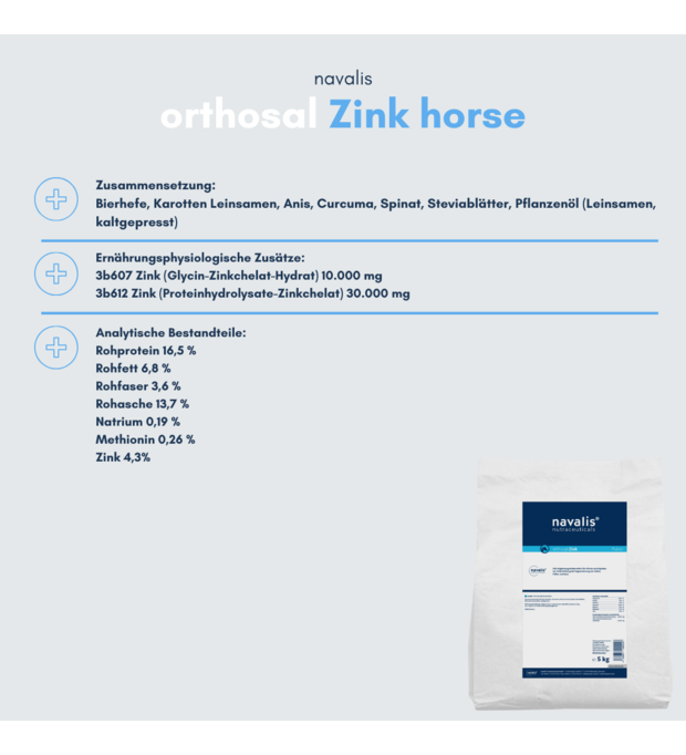 navalis orthosal Zink horse 5 kg Bild 2