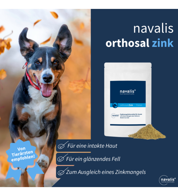 navalis orthosal Zink dog 150 g Bild 2