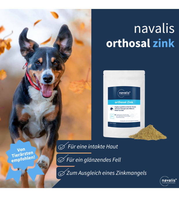 navalis orthosal Zink dog 150 g Bild 2