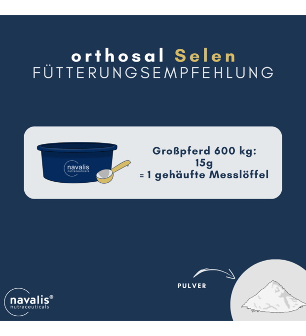 navalis orthosal Selen horse 500 g Bild 2