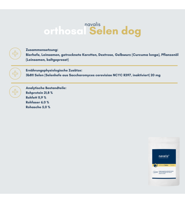 navalis orthosal Selen dog 150 g Bild 2