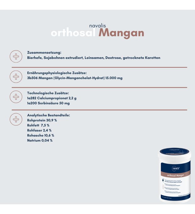 navalis orthosal Mangan horse Pulver 1 kg Bild 2