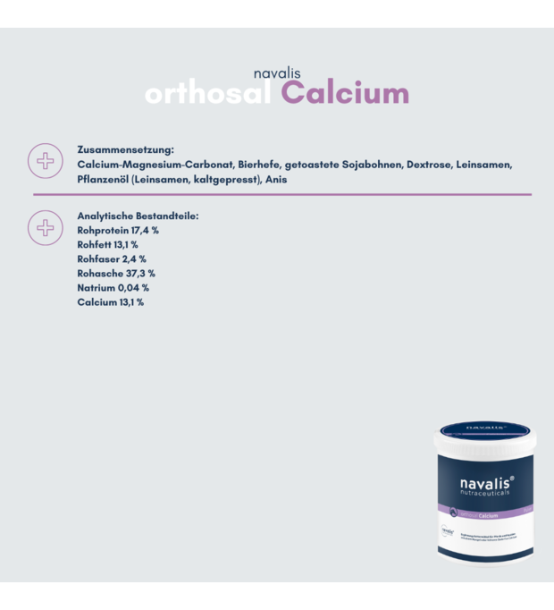 navalis orthosal Calcium horse 1 kg Bild 2