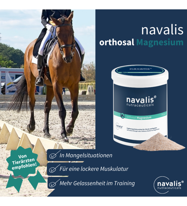 navalis orthosal Magnesium horse 1 kg Bild 2