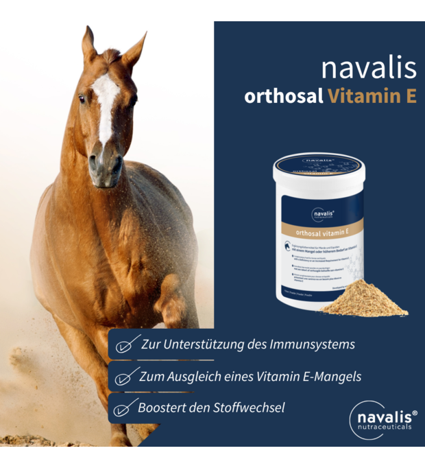 navalis orthosal Vitamin E horse 750 g Bild 2