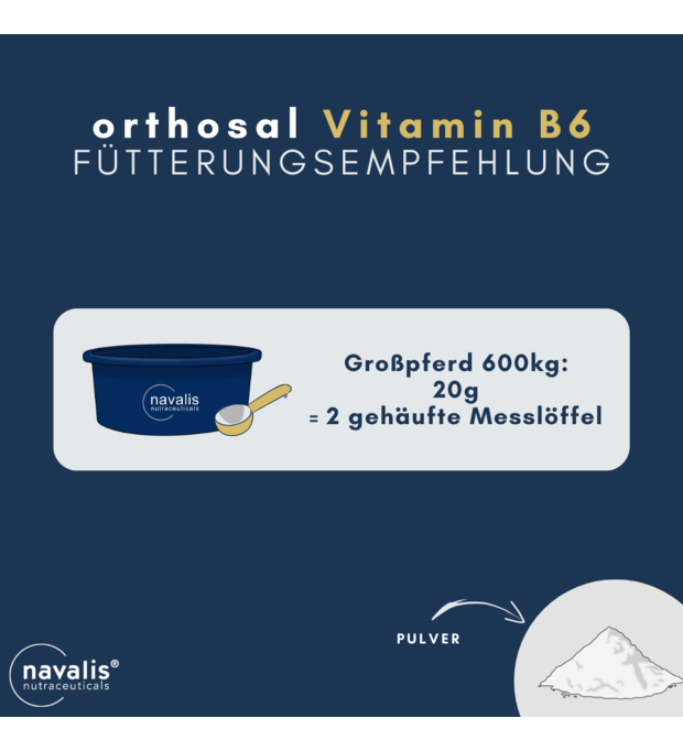 navalis orthosal Vitamin B6 horse 5 kg Bild 2