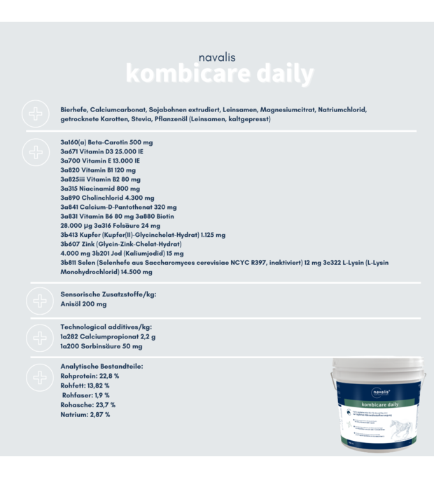 navalis kombicare daily horse 10 kg Bild 2
