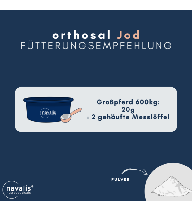 navalis orthosal Jod horse 1 kg Bild 2