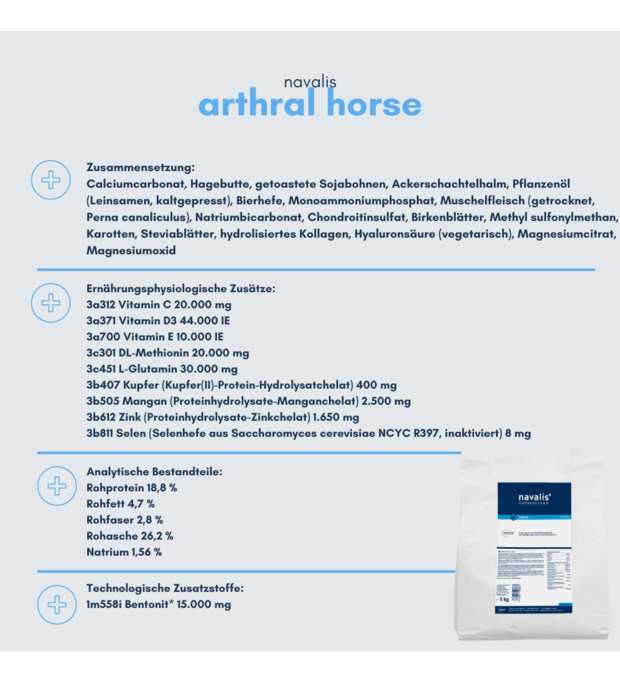 navalis arthral horse Pellets 5 kg Bild 2
