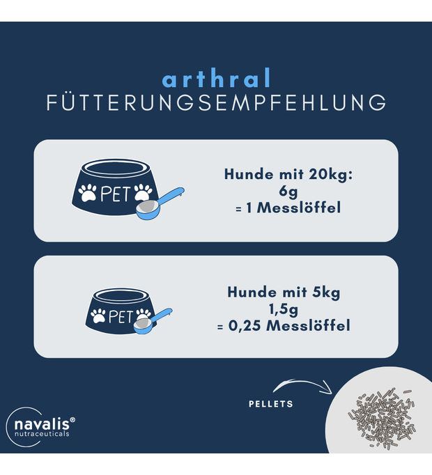 navalis arthral dog Pellets 600 g Bild 2