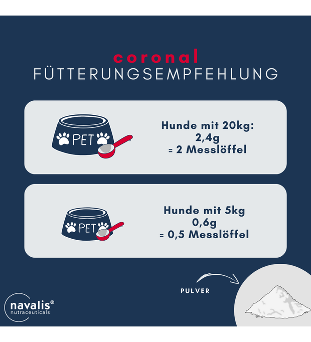 navalis coronal dog Pulver 120 g Bild 2