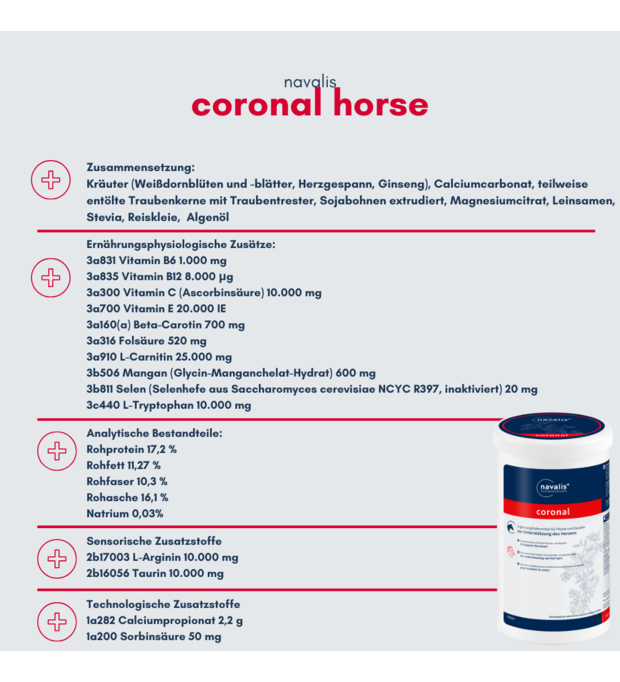 navalis coronal horse Pellets 800 g Bild 2