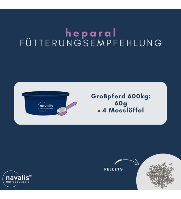 navalis heparal horse 1 kg Bild 2