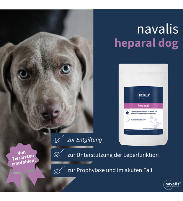 navalis heparal dog Pulver 250 g Bild 2