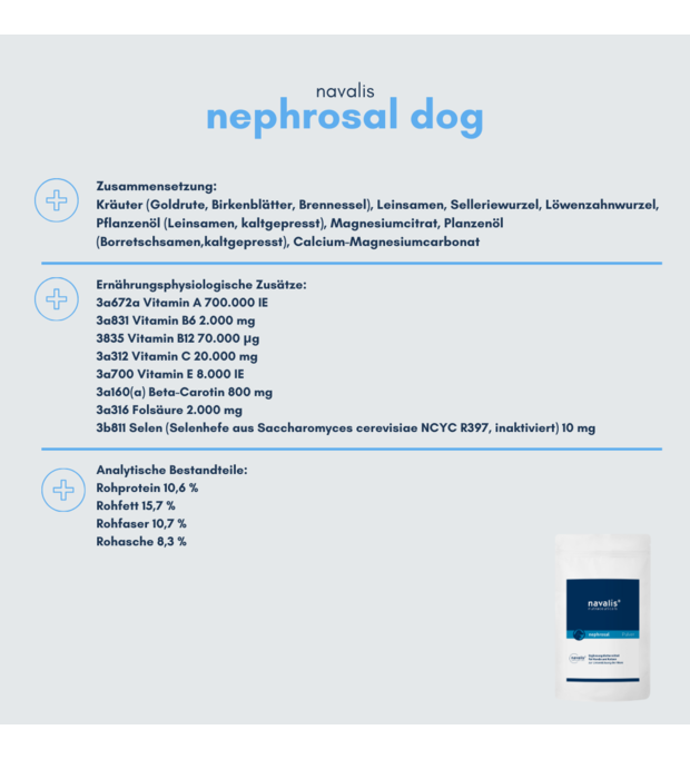 navalis nephrosal dog Pulver 300 g Bild 2
