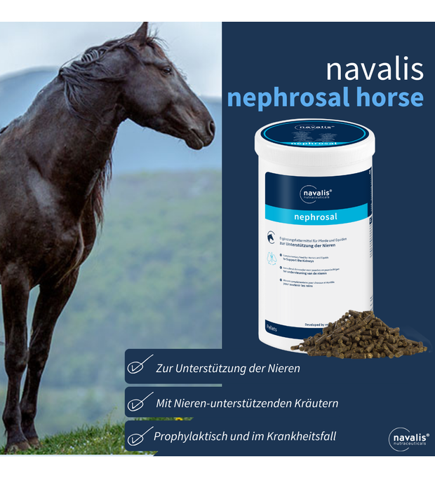 navalis nephrosal horse Pellets 850 g Bild 2
