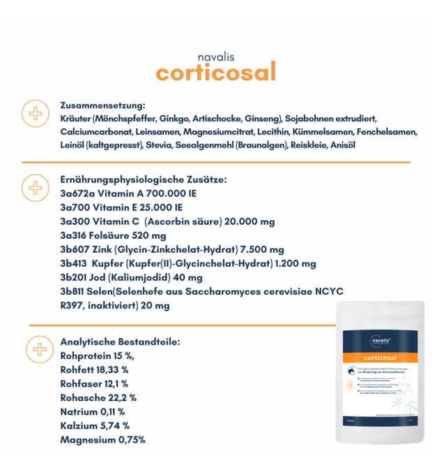 navalis corticosal horse Pellets 2 kg Bild 2