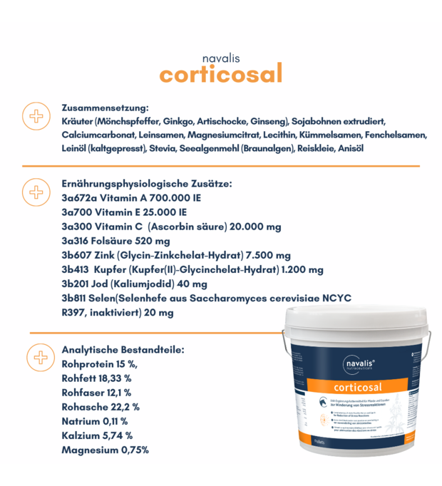 navalis corticosal horse Pellets 5 kg Bild 2