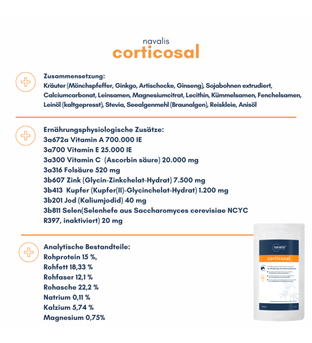 navalis corticosal horse 1 kg Bild 2