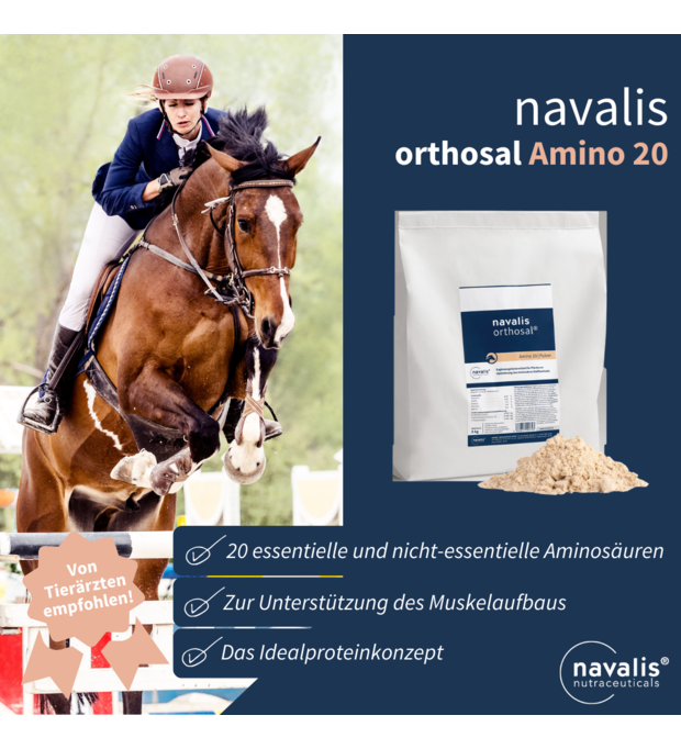 navalis orthosal Amino 20 horse Pulver 5 kg Bild 2