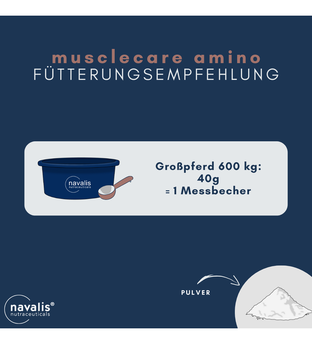 navalis musclecare amino horse 1,8 kg Bild 2