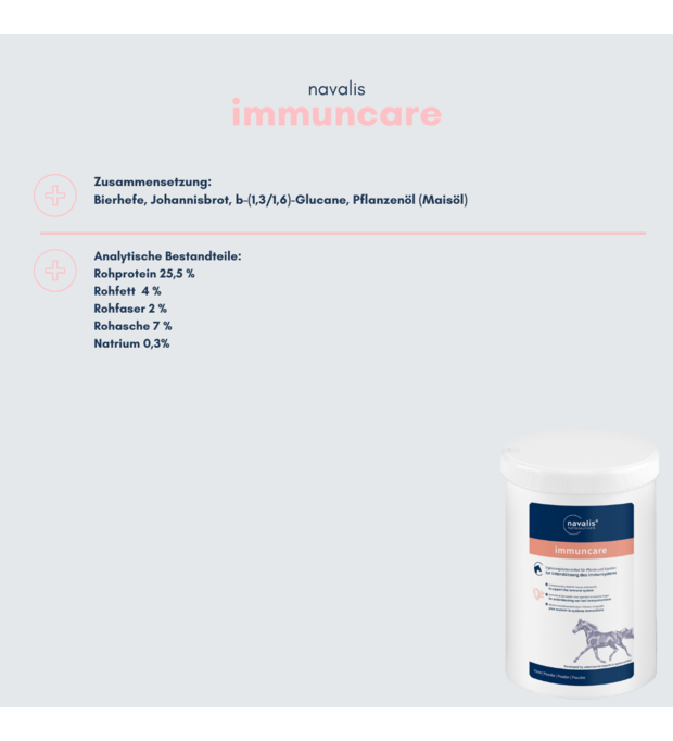 navalis immuncare horse Pulver 1,2 kg Bild 2