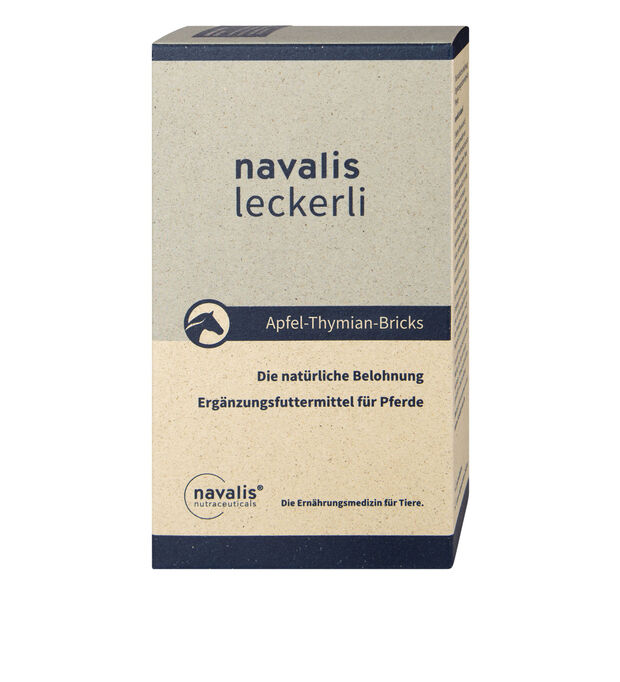 navalis leckerli Apfel-Thymian-Bricks HORSE 500 g