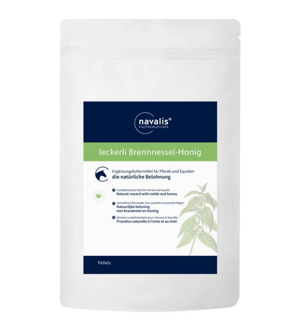 navalis leckerli Brennnessel-Honig horse 2 kg
