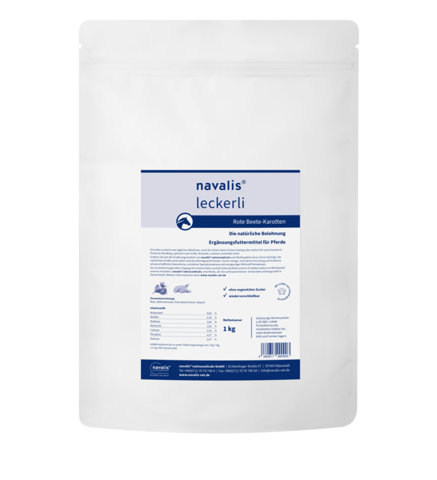 navalis leckerli Rote-Beete-Karotten horse 1 kg