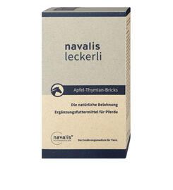 navalis leckerli Apfel-Thymian-Bricks HORSE 500 g