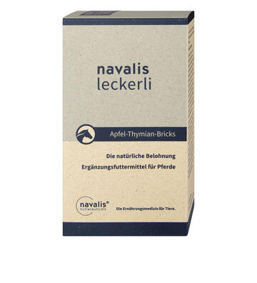 navalis® leckerli Apfel-Thymian-Bricks HORSE 500 g